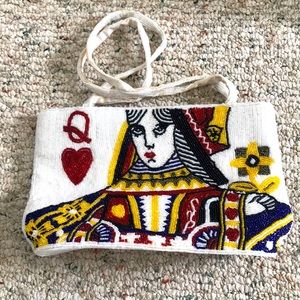 vintage beaded bag-